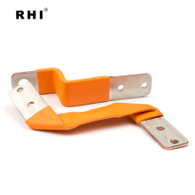 RHI Electrical power bus bar connectors insulated flexible copper power busbars